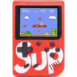 Ηλεκτρονική Παιδική Κονσόλα Χειρός Mini 8-Bit Κόκκινο για 6+ Ετών