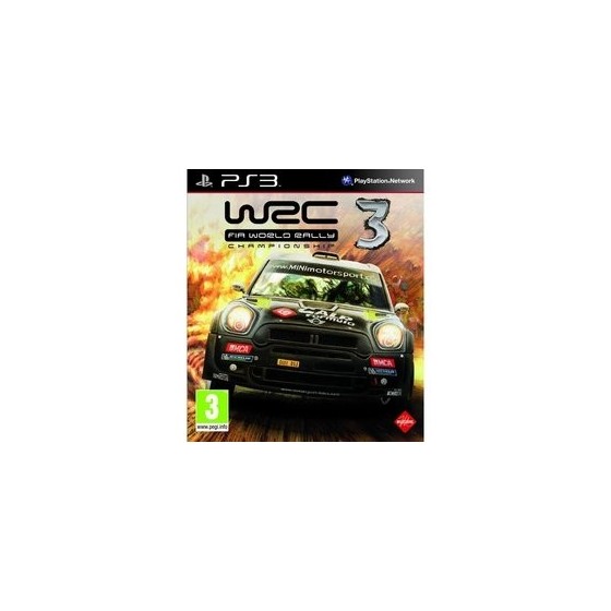 WRC 3: FIA World Rally Championship PS3