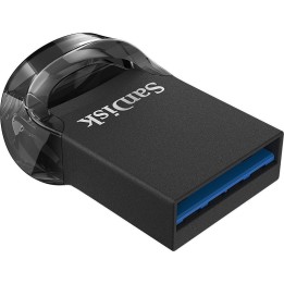 Sandisk Ultra Fit 128GB USB 3.2 Stick Μαύρο