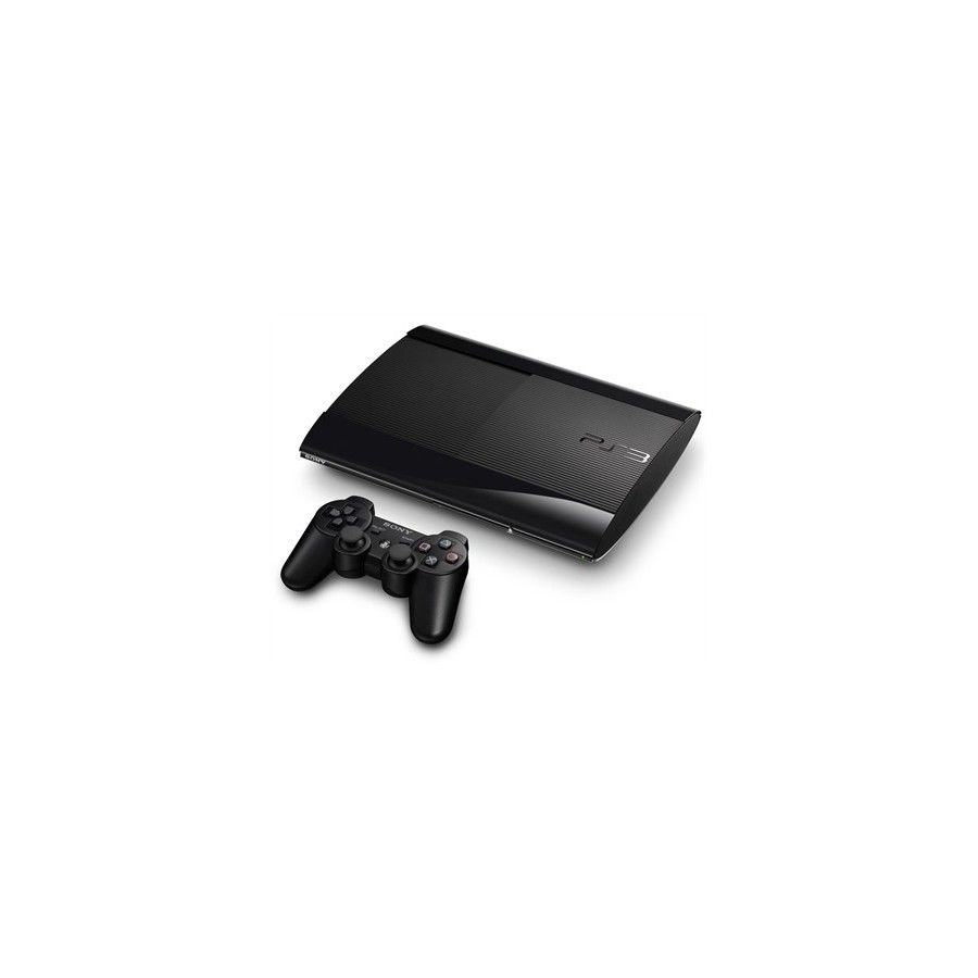 Κονσόλα Sony Playstation 3 PS3 Super Slim 500GB Παιχνιδομηχανή και BLU-RAY Υποστηρίζει και αναπαραγωγή 3D παιχνιδιών και ταινιών