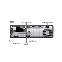 HP EliteDesk 800 G3 SFF (i3-7100/8GB/256GB/W10) Grade A Refurbished