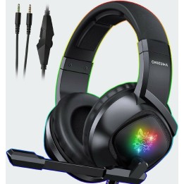 Onikuma K19 Over Ear Gaming Headset με σύνδεση 3,5mm/USB