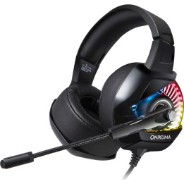 Onikuma K6 RGB Over Ear Gaming Headset με σύνδεση USB / 3.5mm