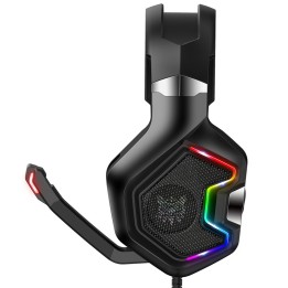 Onikuma K10 RGB Over Ear Gaming Headset Black (2x3.5mm / 3.5mm)