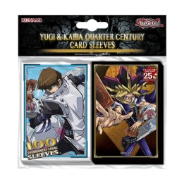 QUARTER CENTURY YUGI & KAIBA SLEEVES (100 Pack) Θήκες