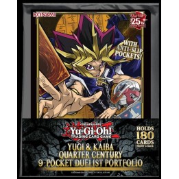 Yugi & Kaiba Quarter Century 9-Pocket Duelist Portfolio-Album