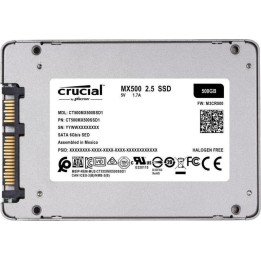 Crucial MX500 SSD 500GB 2.5'' SATA III