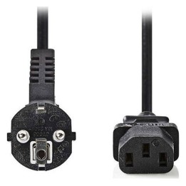 Nedis Schuko - IEC C13 Cable 2m Μαύρο (CEGB10000BK20)