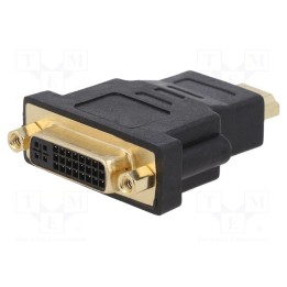 HDMI Adapter  Μετατροπέας HDMI Αρσενικό - DVI to θηλυκό και ανάποδα High Quality DETECH (17163)