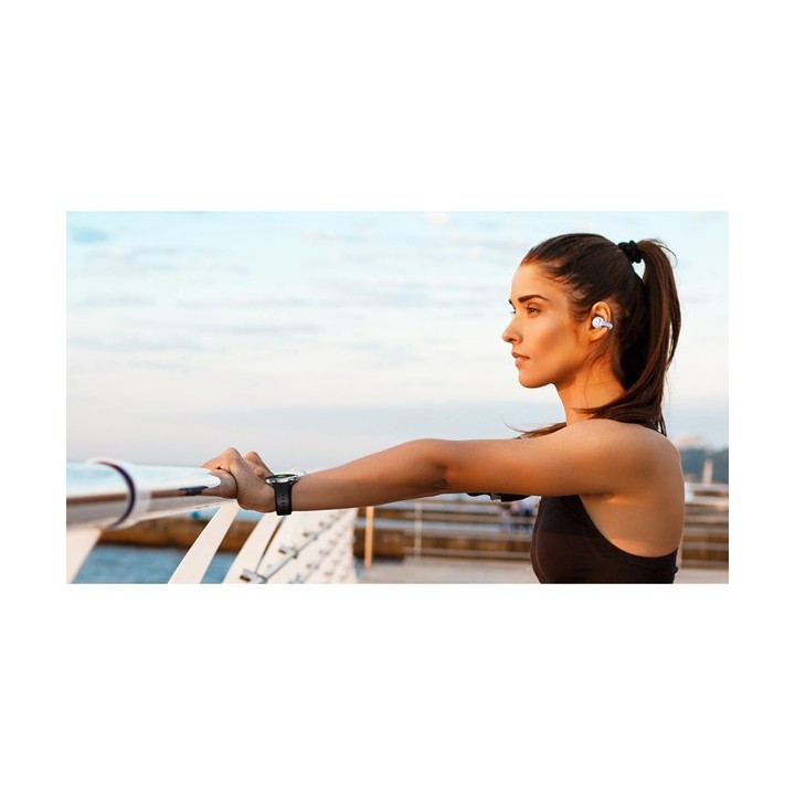 Riversong AirClip L3 In-ear Bluetooth Handsfree Ακουστικά με Θήκη Φόρτισης Ασημί