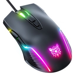 Onikuma CW905 RGB Gaming Ποντίκι 6400 DPI Μαύρο(767)