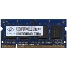 Nanya 512MB DDR2 667MHZ SODIMM - NT512T64UH8B0FN-3C PC2-5300S-555-12-A2 - MODULE - 200-PIN Μεταχειρισμένη Μνήμη γιά Laptop