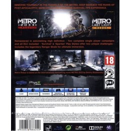 Metro Redux - PS4 Game Used-Μεταχειρισμένο