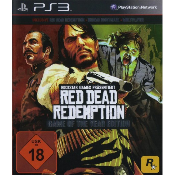 Red Dead Redemption (Game of the Year) PS3 GAMES Used-Μεταχειρισμένο