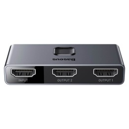 HDMI splitter Baseus Matrix Bidirectional 4K Gray(40393)