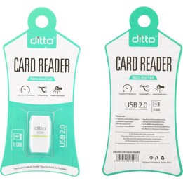 Earldom ET-OT27 Card Reader USB 2.0 για microSD Λευκό(11047)
