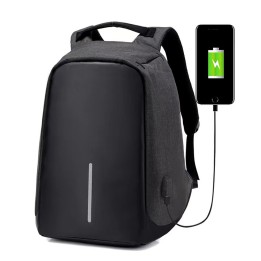 BP-01 Τσάντα Πλάτης για Laptop 15.6" σε Μαύρο χρώμα(45283)