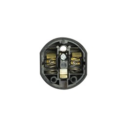Adapter No brand BX-9625, UK to EU Schuko, 220V, High Quality Black - (17701)