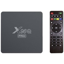 TV Box X96Q-PRO 4K UHD με WiFi 2GB RAM & 16GB Αποθηκευτικό Χώρο με Λειτουργικό Android 10.0