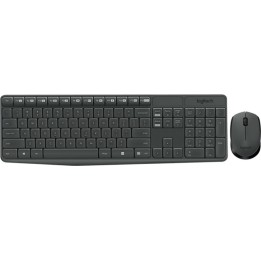 Logitech MK235 Desktop Combo GR (Black, Wireless) (LOGMK235GR)