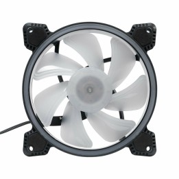 Halo Case Fan 120mm με RGB Φωτισμό και Σύνδεση 3-Pin / 4-Pin / Molex (63072)