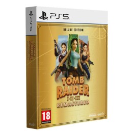 Tomb Raider I-III Remastered Starring Lara Croft Deluxe Edition PS5 Game