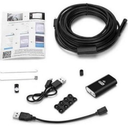 Ενδοσκοπική κάμερα PT-894 με ρυθμιζόμενα LED, Wi-Fi, HD, IP67