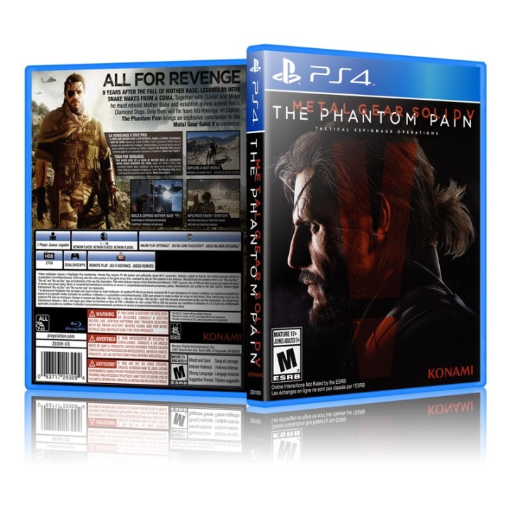Metal Gear Solid V The Phantom Pain (PS4) Used-Μεταχειρισμένο