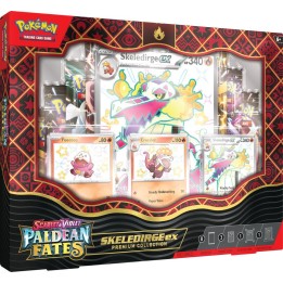 Pokémon Φακελάκια Scarlet & Violet Paldean Fates Premium Collection Box Pokémon 4.5 Skeledirge