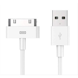 Powertech USB to 30-Pin Cable Λευκό 1,5m (CAB-U024)