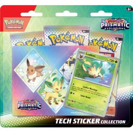 Pokemon SV8.5 Prismatic Evolutions Tech Sticker Collection