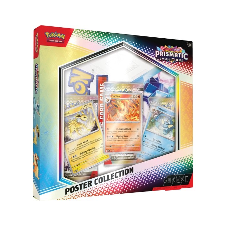 Pokemon SV8.5 Prismatic Evolutions Poster Collection