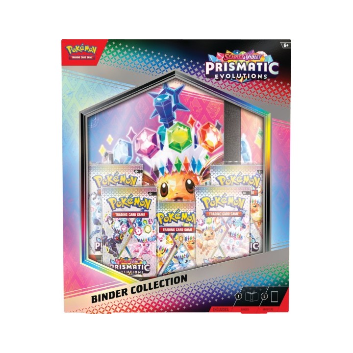 Pokemon SV8.5 Prismatic Evolutions Binder Collection