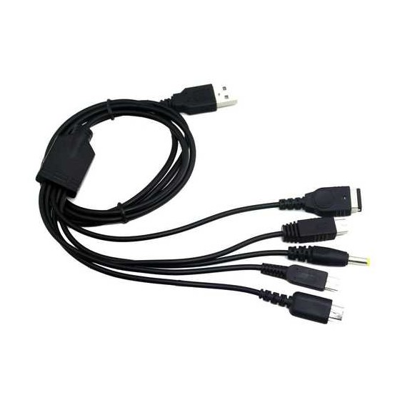 5in1 USB cable compatible...