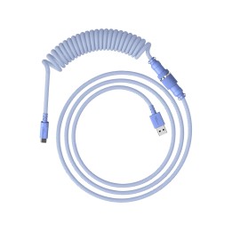 HyperX Spiral USB 2.0 Cable USB-C male - USB-A Μωβ