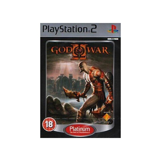 God Of War 2 Platinum PS2...