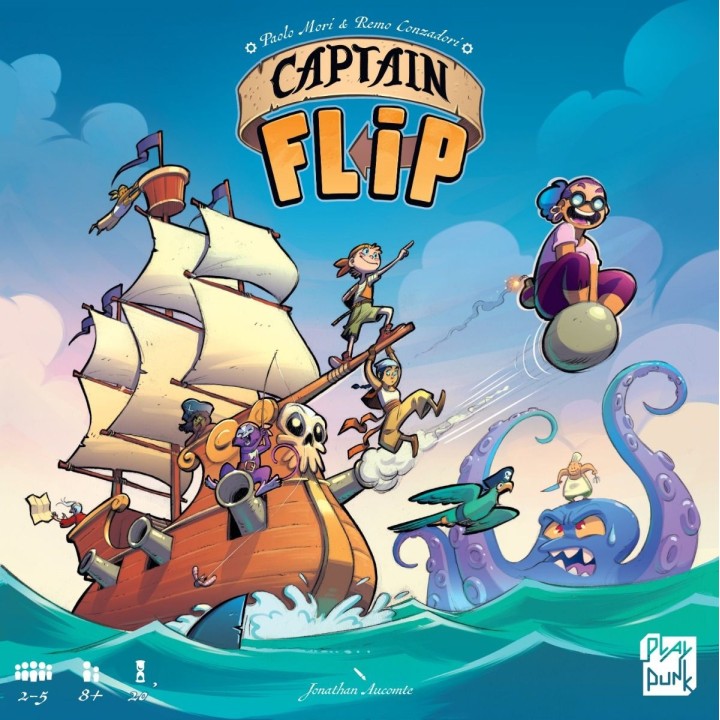 Επιτραπέζιο Παιχνίδι Captain Flip για 2-5 Παίκτες 8+ Ετών Kaissa