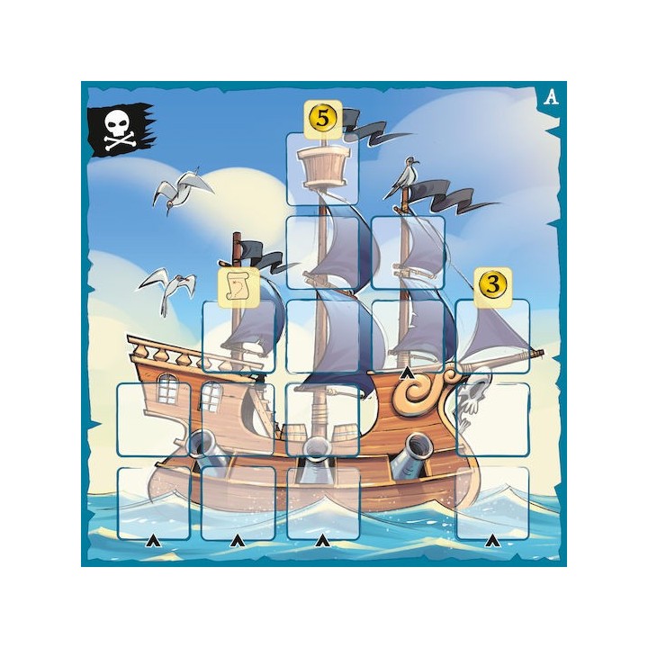 Επιτραπέζιο Παιχνίδι Captain Flip για 2-5 Παίκτες 8+ Ετών Kaissa