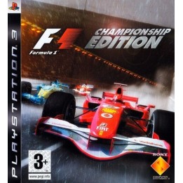 F1 Championship Edition PS3 Games Used-Μεταχειρισμένο(Disk Only)