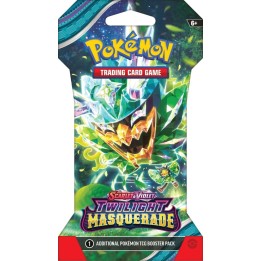 Pokemon Scarlet & Violet Twilight Masquerade Pokémon Φακελάκια Sleeved Booster Pack (Διάφορα Σχέδια) 1τμχ