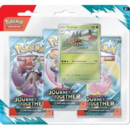 Pokemon SV9 Journey Together 3-Booster Blister(Yanmega)