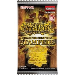 Yu-Gi-Oh! TCG Booster Display - Quarter Century Stampede Φακελάκι(KON190500)