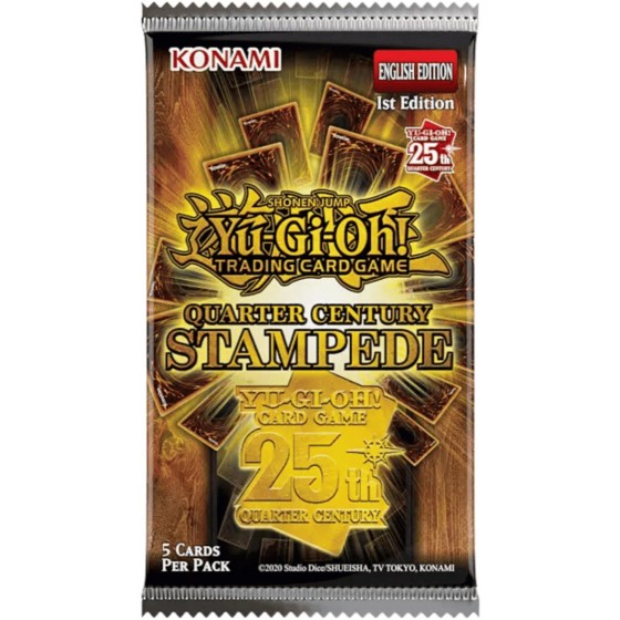 Yu-Gi-Oh! TCG Booster Display - Quarter Century Stampede Φακελάκι(KON190500)