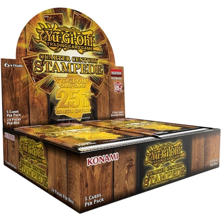 Yu-Gi-Oh! TCG Booster Display - Quarter Century Stampede Φακελάκι(KON190500)
