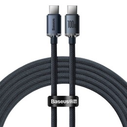 Baseus Crystal Shine Series PD Cable Type-C to Type-C 100W 1.2m Black
