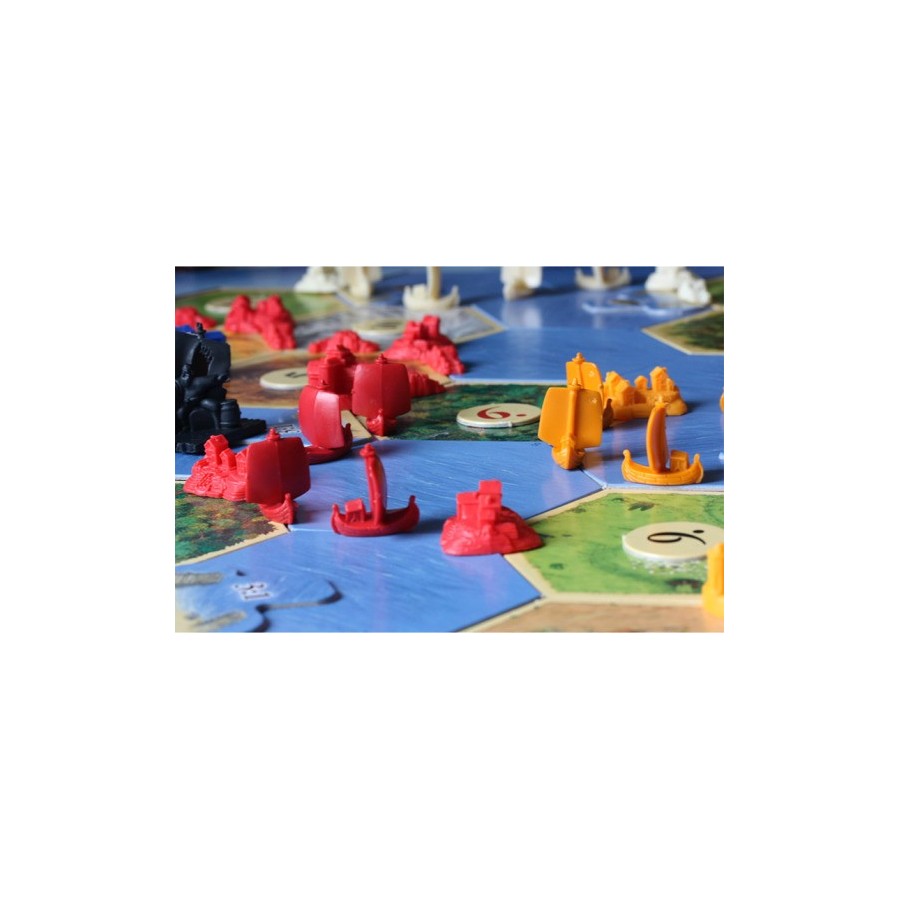 Kaissa Επέκταση Παιχνιδιού Οι Θαλασσοπόροι του Κατάν για 3-4 Παίκτες 10+ Ετών