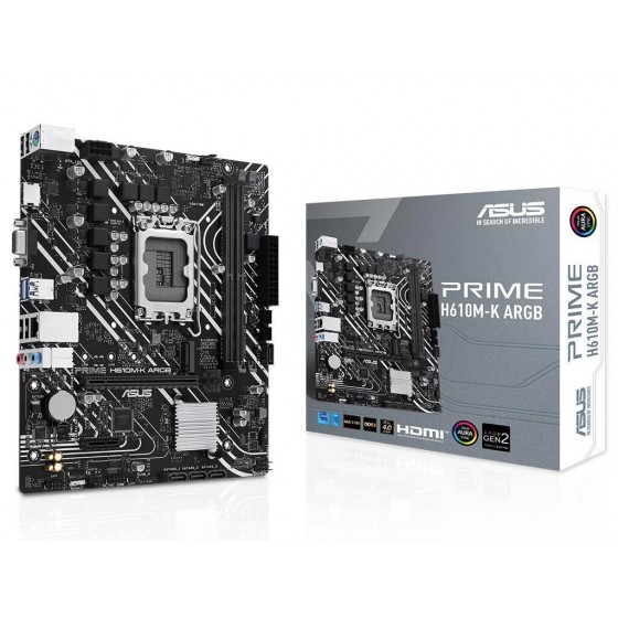 Asus Prime H610M-K ARGB...