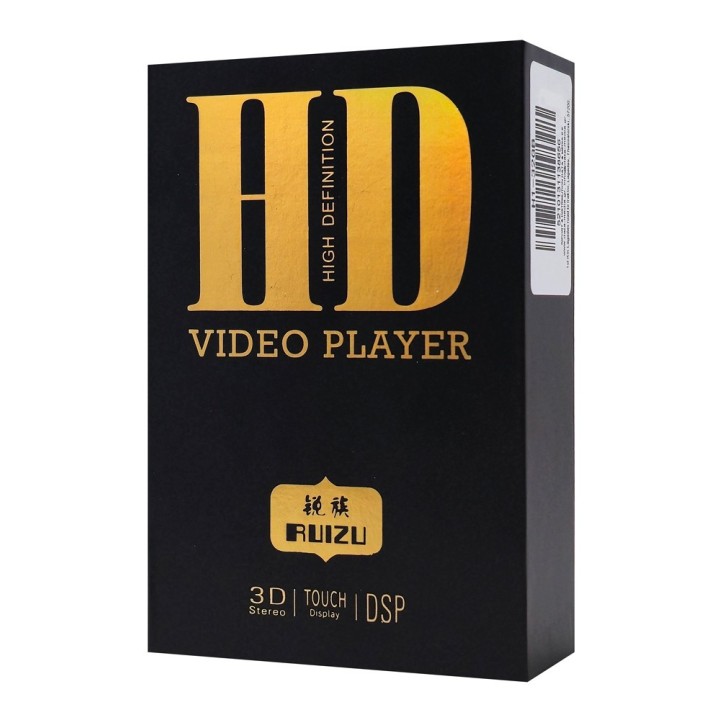RUIZU MP3 player Η1 με οθόνη αφής 4", 32GB, ελληνικό μενού, Bluetooth, μαύρο