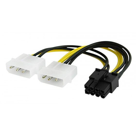 POWERTECH καλώδιο PCIe 8pin...