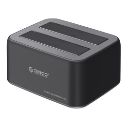 Orico Docking Station για 2 Σκληρούς Δίσκους SATA 2.5" / 3.5" με σύνδεση USB-C (6829C3-V1)